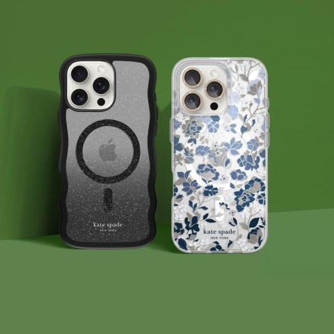 Kate Spade New York Protective Gems MagSafe - Etui iPhone 16 Pro Max (Flowerbed Blue) Kate Spade New York Kate Spade New York Protective Gems MagSafe - Etui iPhone 16 Pro Max (Flowerbed Blue) Kate Spade New York