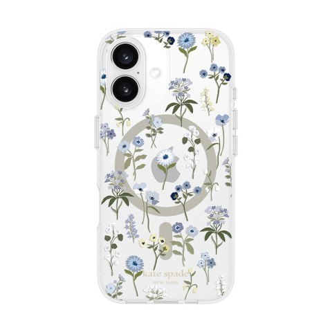Kate Spade New York Protective MagSafe - Etui iPhone 16 (Precious Bloom) Kate Spade New York Kate Spade New York Protective MagSafe - Etui iPhone 16 (Precious Bloom) Kate Spade New York