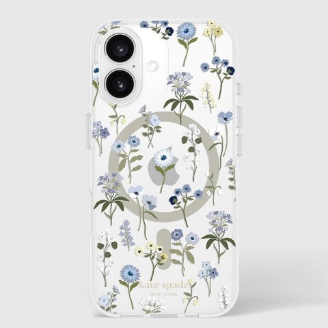 Kate Spade New York Protective MagSafe - Etui iPhone 16 (Precious Bloom) Kate Spade New York Kate Spade New York Protective MagSafe - Etui iPhone 16 (Precious Bloom) Kate Spade New York