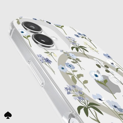 Kate Spade New York Protective MagSafe - Etui iPhone 16 (Precious Bloom) Kate Spade New York Kate Spade New York Protective MagSafe - Etui iPhone 16 (Precious Bloom) Kate Spade New York