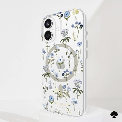 Kate Spade New York Protective MagSafe - Etui iPhone 16 (Precious Bloom) Kate Spade New York Kate Spade New York Protective MagSafe - Etui iPhone 16 (Precious Bloom) Kate Spade New York