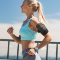 Spigen A702 Dynamic Shield Armband - Etui / Sportowa opaska na ramię na smartfon do 6.9" (Czarny) Spigen