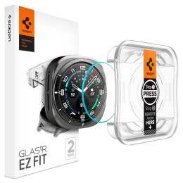 Spigen GLAS.TR EZ FIT 2-Pack - Szkło hartowane do Samsung Galaxy Watch Ultra 47 mm (2 szt) Spigen