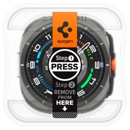 Spigen GLAS.TR EZ FIT 2-Pack - Szkło hartowane do Samsung Galaxy Watch Ultra 47 mm (2 szt) Spigen