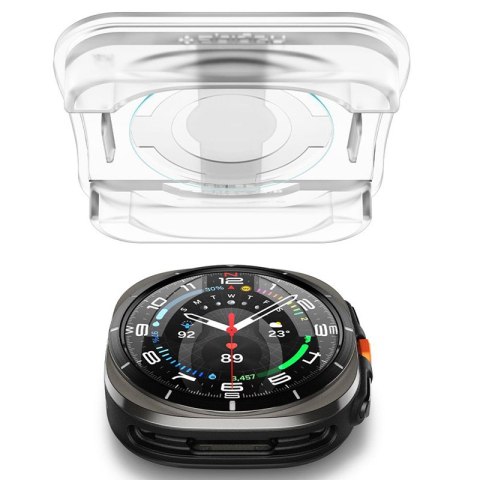 Spigen GLAS.TR EZ FIT 2-Pack - Szkło hartowane do Samsung Galaxy Watch Ultra 47 mm (2 szt) Spigen Spigen GLAS.TR EZ FIT 2-Pack - Szkło hartowane do Samsung Galaxy Watch Ultra 47 mm (2 szt) Spigen