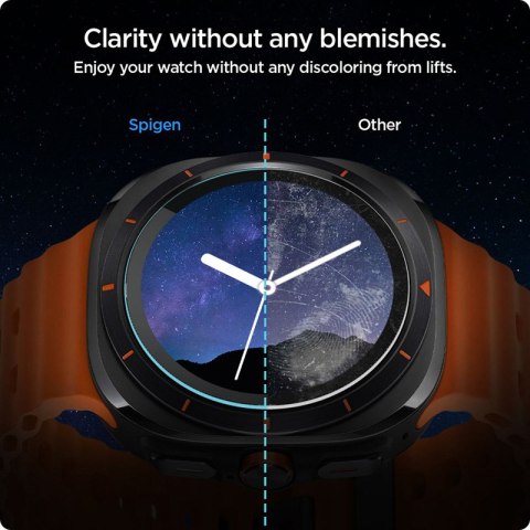 Spigen GLAS.TR EZ FIT 2-Pack - Szkło hartowane do Samsung Galaxy Watch Ultra 47 mm (2 szt) Spigen Spigen GLAS.TR EZ FIT 2-Pack - Szkło hartowane do Samsung Galaxy Watch Ultra 47 mm (2 szt) Spigen