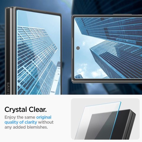 Spigen Glas.TR EZ Fit 2-Pack - Szkło hartowane do Samsung Galaxy Z Fold 6 (2 sztuki) Spigen Spigen Glas.TR EZ Fit 2-Pack - Szkło hartowane do Samsung Galaxy Z Fold 6 (2 sztuki) Spigen