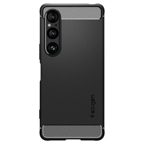 Spigen Rugged Armor - Etui do Sony Xperia 1 VI (Matte Black) Spigen Spigen Rugged Armor - Etui do Sony Xperia 1 VI (Matte Black) Spigen