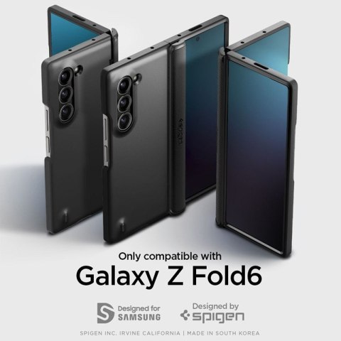 Spigen Slim Armor Pro - Etui do Samsung Galaxy Z Fold 6 (Czarny) Spigen Spigen Slim Armor Pro - Etui do Samsung Galaxy Z Fold 6 (Czarny) Spigen