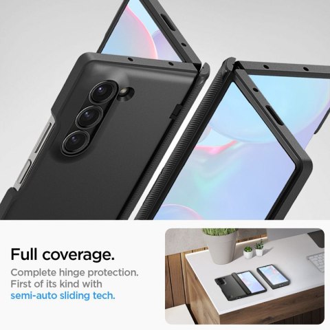 Spigen Slim Armor Pro - Etui do Samsung Galaxy Z Fold 6 (Czarny) Spigen Spigen Slim Armor Pro - Etui do Samsung Galaxy Z Fold 6 (Czarny) Spigen