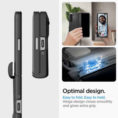 Spigen Slim Armor Pro - Etui do Samsung Galaxy Z Fold 6 (Czarny) Spigen Spigen Slim Armor Pro - Etui do Samsung Galaxy Z Fold 6 (Czarny) Spigen