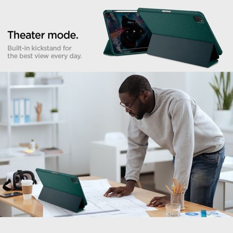 Spigen Urban Fit - Etui do iPad Pro 13" (M4, 2024) (Midnight Green) Spigen Spigen Urban Fit - Etui do iPad Pro 13" (M4, 2024) (Midnight Green) Spigen