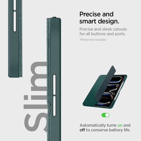 Spigen Urban Fit - Etui do iPad Pro 13" (M4, 2024) (Midnight Green) Spigen Spigen Urban Fit - Etui do iPad Pro 13" (M4, 2024) (Midnight Green) Spigen