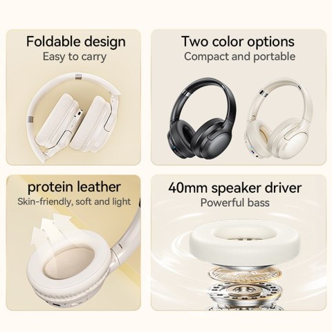 WEKOME M11 Enjoyer Series - Bezprzewodowe słuchawki nauszne Bluetooth V5.3 ANC (Czarny) Wekome WEKOME M11 Enjoyer Series - Bezprzewodowe słuchawki nauszne Bluetooth V5.3 ANC (Czarny) Wekome