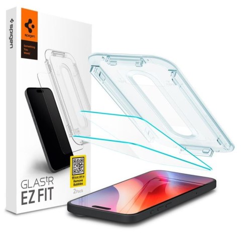 Spigen GLAS.TR EZ FIT 2-Pack - Szkło hartowane do iPhone 16 Pro Max 2 szt Spigen Spigen GLAS.TR EZ FIT 2-Pack - Szkło hartowane do iPhone 16 Pro Max 2 szt Spigen