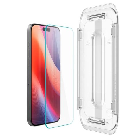 Spigen GLAS.TR EZ FIT Privacy - Szkło hartowane z filtrem prywatyzującym do iPhone 16 Pro Spigen Spigen GLAS.TR EZ FIT Privacy - Szkło hartowane z filtrem prywatyzującym do iPhone 16 Pro Spigen