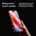 Spigen GLAS.TR EZ FIT Privacy - Szkło hartowane z filtrem prywatyzującym do iPhone 16 Pro Spigen