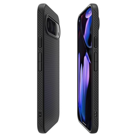 Spigen Liquid Air - Etui do Google Pixel 9 / 9 Pro (Matte Black) Spigen Spigen Liquid Air - Etui do Google Pixel 9 / 9 Pro (Matte Black) Spigen