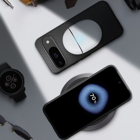 Spigen Liquid Air - Etui do Google Pixel 9 / 9 Pro (Matte Black) Spigen Spigen Liquid Air - Etui do Google Pixel 9 / 9 Pro (Matte Black) Spigen