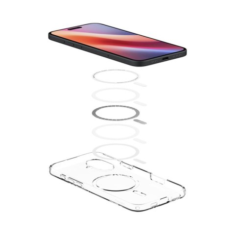 Spigen Liquid Crystal Mag MagSafe - Etui do iPhone 16 Plus (Przezroczysty) Spigen Spigen Liquid Crystal Mag MagSafe - Etui do iPhone 16 Plus (Przezroczysty) Spigen