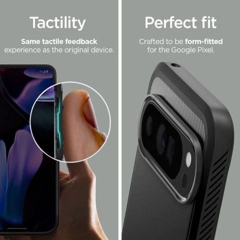 Spigen Rugged Armor - Etui do Google Pixel 9 Pro XL (Matte Black) Spigen Spigen Rugged Armor - Etui do Google Pixel 9 Pro XL (Matte Black) Spigen