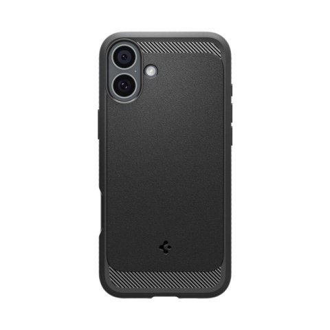 Spigen Rugged Armor Mag MagSafe - Etui do iPhone 16 (Matte Black) Spigen Spigen Rugged Armor Mag MagSafe - Etui do iPhone 16 (Matte Black) Spigen