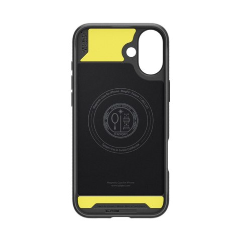 Spigen Rugged Armor Mag MagSafe - Etui do iPhone 16 (Matte Black) Spigen Spigen Rugged Armor Mag MagSafe - Etui do iPhone 16 (Matte Black) Spigen