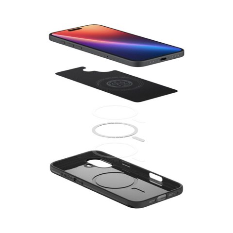 Spigen Thin Fit Mag MagSafe - Etui do iPhone 16 Plus (Czarny) Spigen Spigen Thin Fit Mag MagSafe - Etui do iPhone 16 Plus (Czarny) Spigen