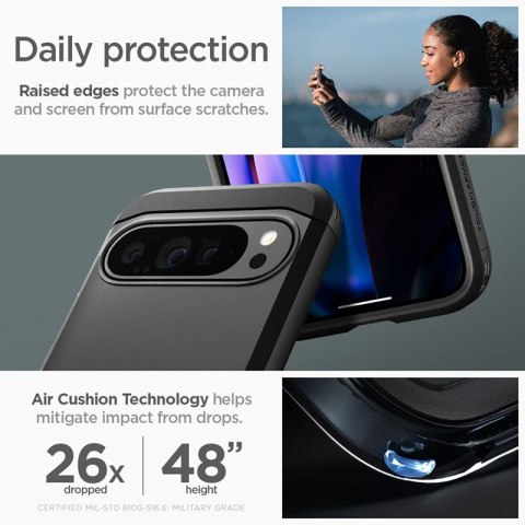 Spigen Tough Armor - Etui do Google Pixel 9 Pro XL (Czarny) Spigen Spigen Tough Armor - Etui do Google Pixel 9 Pro XL (Czarny) Spigen