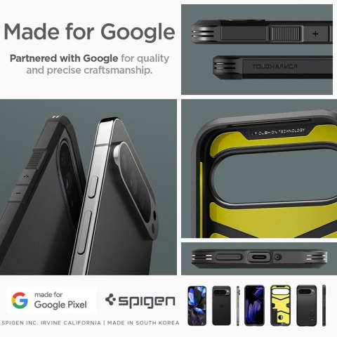 Spigen Tough Armor - Etui do Google Pixel 9 Pro XL (Czarny) Spigen Spigen Tough Armor - Etui do Google Pixel 9 Pro XL (Czarny) Spigen