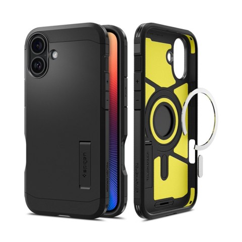 Spigen Tough Armor Mag MagSafe - Etui do iPhone 16 Plus (Czarny) Spigen Spigen Tough Armor Mag MagSafe - Etui do iPhone 16 Plus (Czarny) Spigen