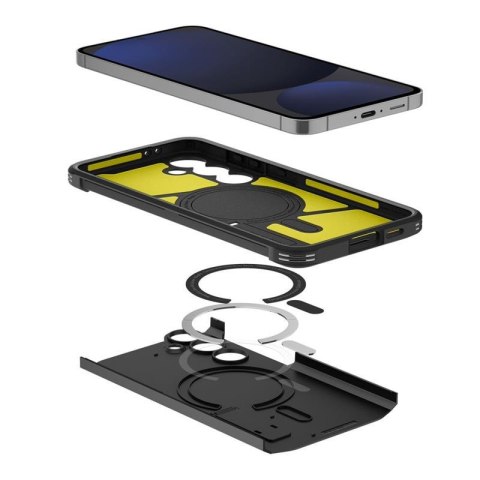 Spigen Tough Armor MagSafe - Etui do Samsung Galaxy S24 FE (Czarny) Spigen Spigen Tough Armor MagSafe - Etui do Samsung Galaxy S24 FE (Czarny) Spigen