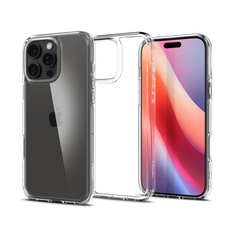 Spigen Ultra Hybrid - Etui do iPhone 16 Pro (Przezroczysty) Spigen Spigen Ultra Hybrid - Etui do iPhone 16 Pro (Przezroczysty) Spigen