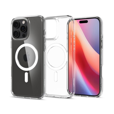 Spigen Ultra Hybrid Mag MagSafe - Etui do iPhone 16 Pro (Biały) Spigen Spigen Ultra Hybrid Mag MagSafe - Etui do iPhone 16 Pro (Biały) Spigen