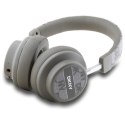 DKNY Checkered Pattern - Bezprzewodowe słuchawki nauszne Bluetooth V5.3 (beżowy) DKNY