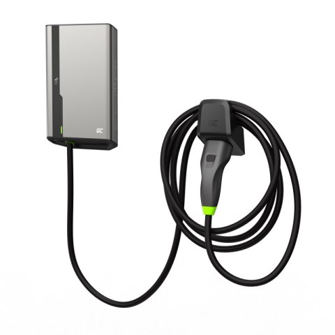 Green Cell - Ładowarka HabuDen Wallbox 22kW 32A 7,5m Typ 2 do ładowania pojazdów elektrycznych EV z aplikacją GC Bluetooth WiFi Green Cell Green Cell - Ładowarka HabuDen Wallbox 22kW 32A 7,5m Typ 2 do ładowania pojazdów elektrycznych EV z aplikacją GC Bluetooth WiFi Green Cell