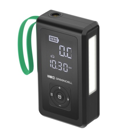 Green Cell - PowerBoost Air Car Jump Starter / Rozrusznik / Latarka / Powerbank do samochodu z kompresorem 8000mAh 1000A Green Cell Green Cell - PowerBoost Air Car Jump Starter / Rozrusznik / Latarka / Powerbank do samochodu z kompresorem 8000mAh 1000A Green Cell