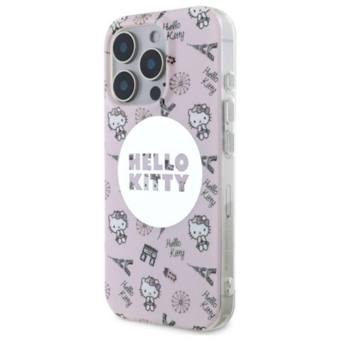 Hello Kitty IML All Over Paris MagSafe - Etui iPhone 16 Pro Max (różowy) Hello Kitty Hello Kitty IML All Over Paris MagSafe - Etui iPhone 16 Pro Max (różowy) Hello Kitty