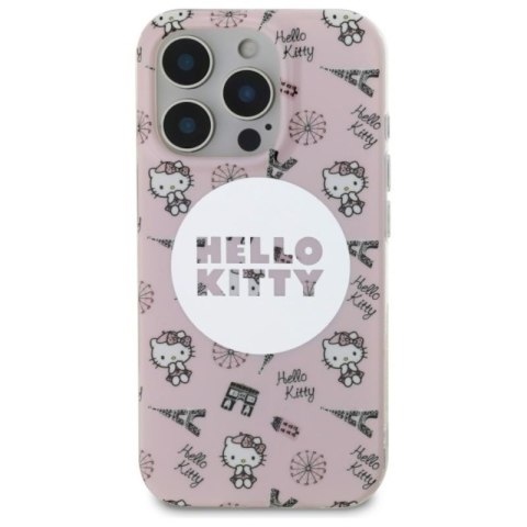 Hello Kitty IML All Over Paris MagSafe - Etui iPhone 16 Pro Max (różowy) Hello Kitty Hello Kitty IML All Over Paris MagSafe - Etui iPhone 16 Pro Max (różowy) Hello Kitty