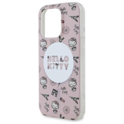 Hello Kitty IML All Over Paris MagSafe - Etui iPhone 16 Pro Max (różowy) Hello Kitty Hello Kitty IML All Over Paris MagSafe - Etui iPhone 16 Pro Max (różowy) Hello Kitty