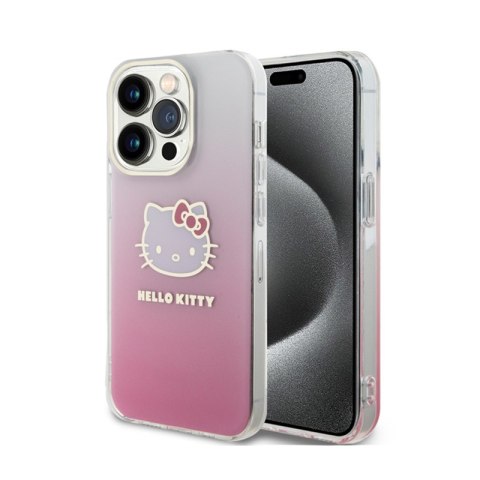 Hello Kitty IML Gradient Electrop Kitty Head - Etui iPhone 14 Pro Max (różowy) Hello Kitty Hello Kitty IML Gradient Electrop Kitty Head - Etui iPhone 14 Pro Max (różowy) Hello Kitty