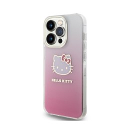 Hello Kitty IML Gradient Electrop Kitty Head - Etui iPhone 14 Pro Max (różowy) Hello Kitty