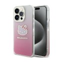 Hello Kitty IML Gradient Electrop Kitty Head - Etui iPhone 15 Pro Max (różowy) Hello Kitty
