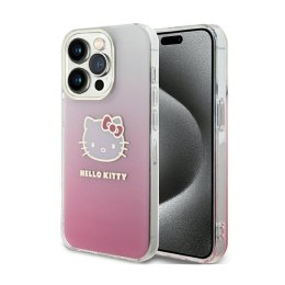 Hello Kitty IML Gradient Electrop Kitty Head - Etui iPhone 15 Pro Max (różowy) Hello Kitty