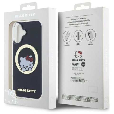 Hello Kitty IML Sweet Kitty MagSafe - Etui iPhone 16 (czarny) Hello Kitty Hello Kitty IML Sweet Kitty MagSafe - Etui iPhone 16 (czarny) Hello Kitty