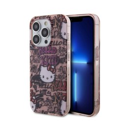 Hello Kitty IML Tags Graffiti - Etui iPhone 13 Pro Max (różowy) Hello Kitty