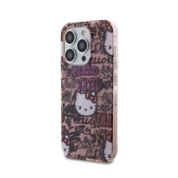 Hello Kitty IML Tags Graffiti - Etui iPhone 13 Pro Max (różowy) Hello Kitty