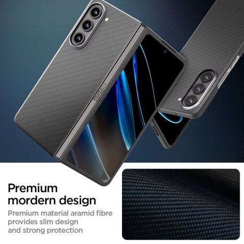 Spigen Airskin Pro - Etui do Samsung Galaxy Z Fold 5 (Czarny) Spigen Spigen Airskin Pro - Etui do Samsung Galaxy Z Fold 5 (Czarny) Spigen