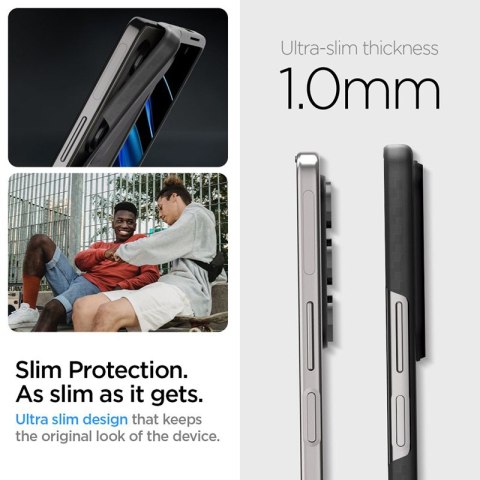 Spigen Airskin Pro - Etui do Samsung Galaxy Z Fold 5 (Czarny) Spigen Spigen Airskin Pro - Etui do Samsung Galaxy Z Fold 5 (Czarny) Spigen