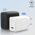 Spigen ArcStation Pro GaN-651 - Ładowarka sieciowa USB-C PD 3.0 PPS 65W + kabel USB-C (Biały) Spigen